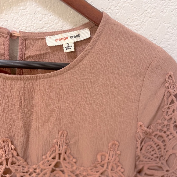 Mauve knee length Dress - Picture 3 of 3